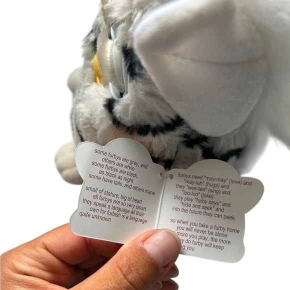 Nwt Tiger Electronics Vintage 1998 Zebra Furby (Non Working) - Picture 4 of 6